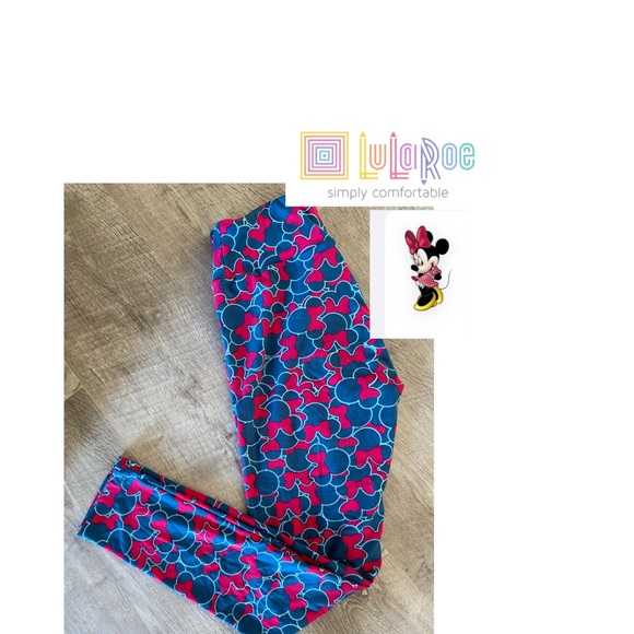 Lularoe Disney Minnie Mouse
One-of-a-kind leggings One Size
All over Minnie - Picture 5 of 5